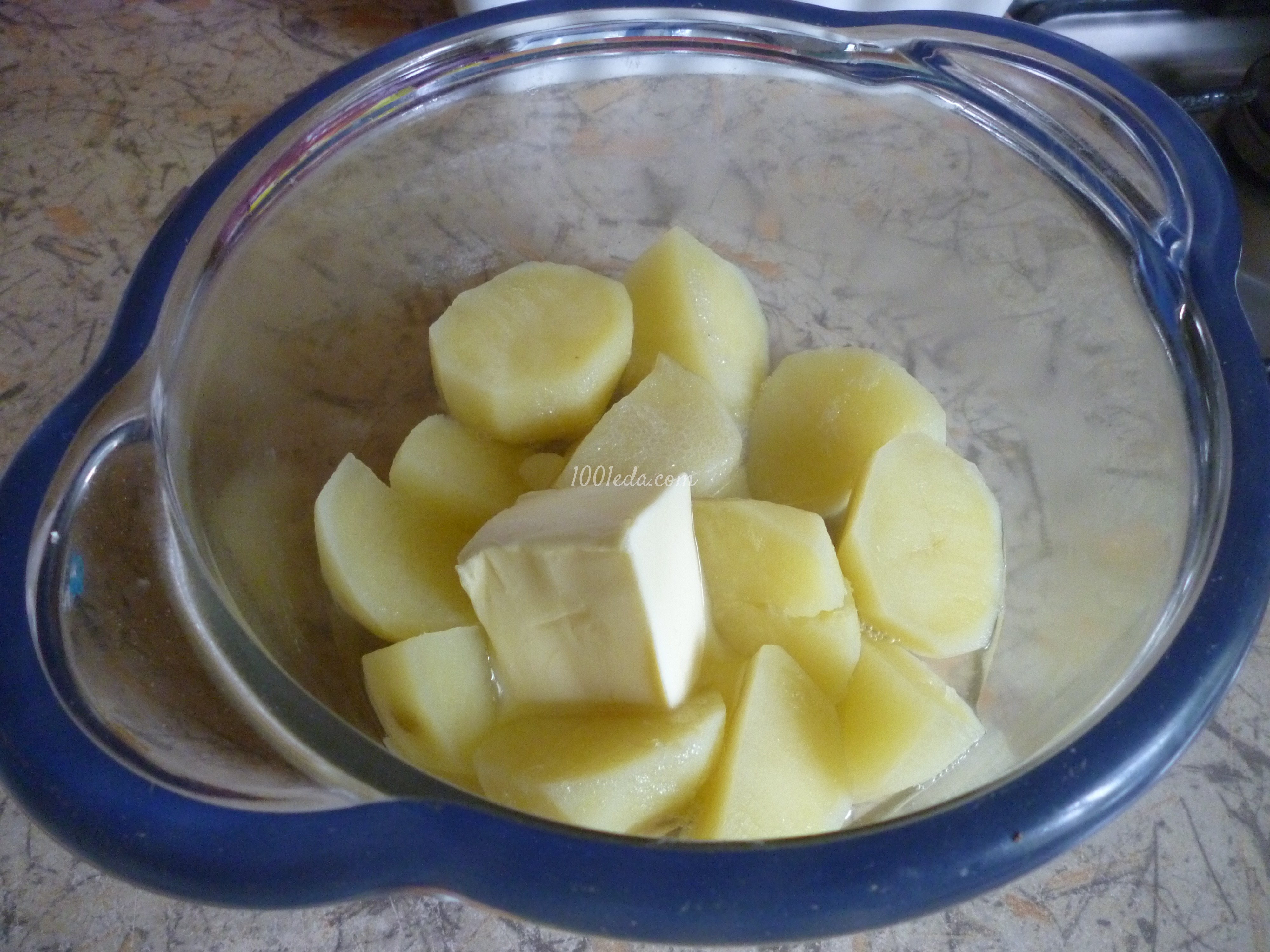 Сладкое солнышко с картошкой и яйцом: рецепт с пошаговым фото - Шаг №3