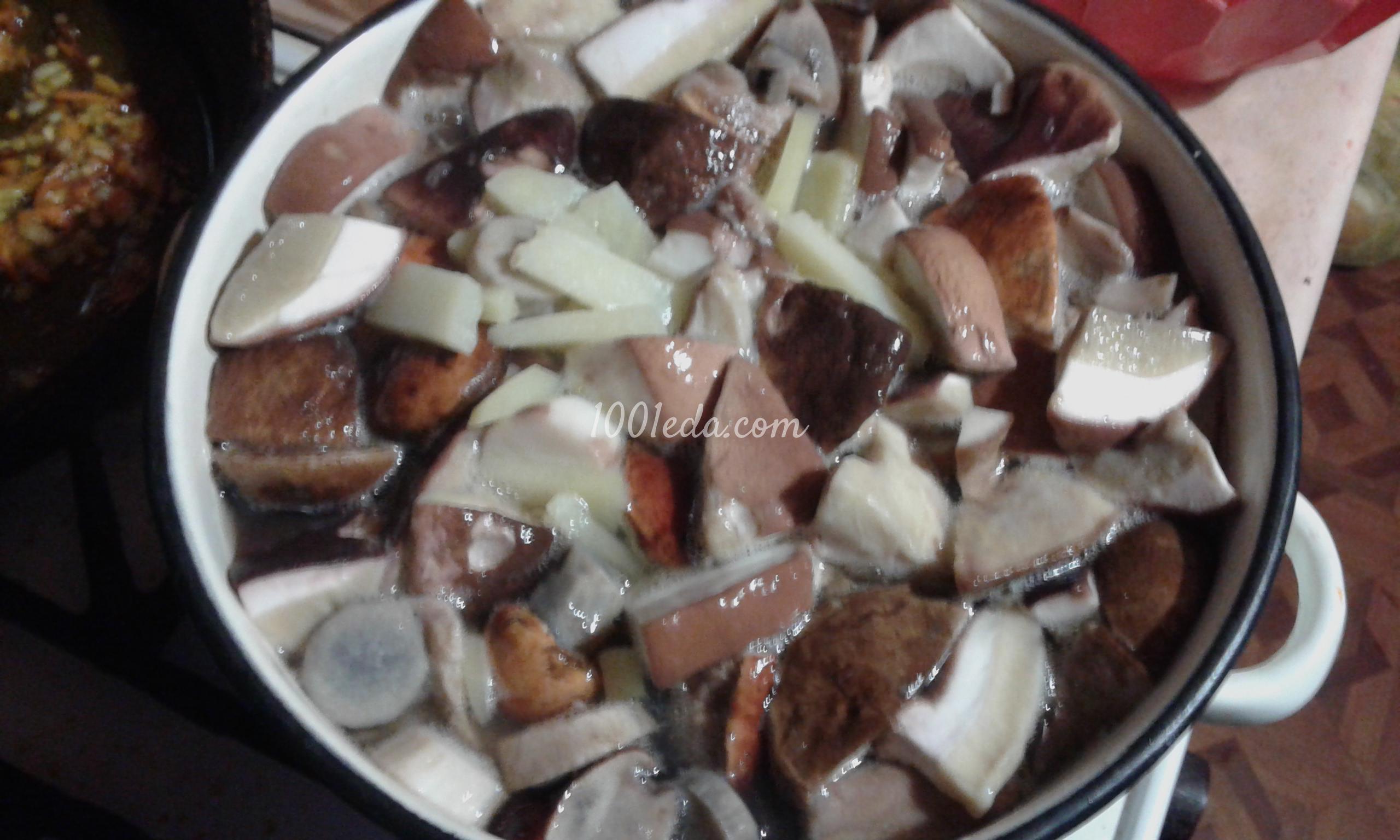 Суп овощной с грибами: рецепт с пошаговым фото - Шаг №9