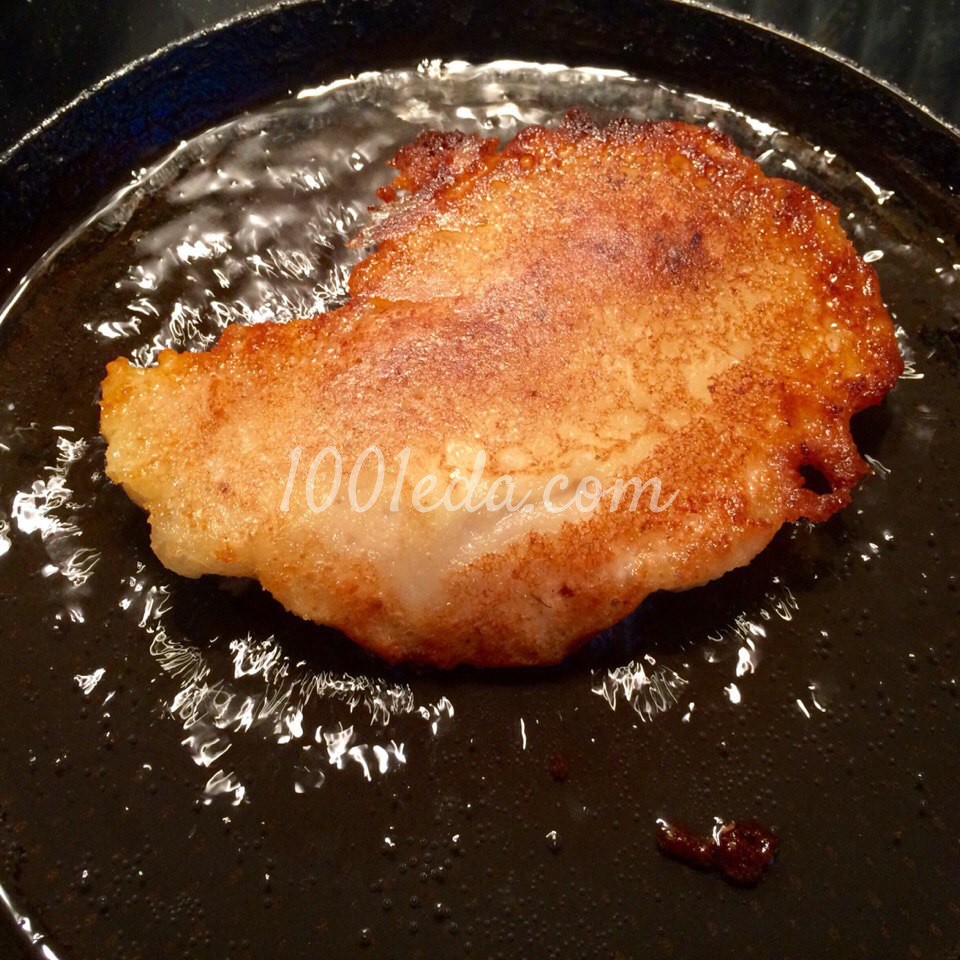 Свинина в картофельно-пивном кляре: рецепт с пошаговым фото - Шаг №9