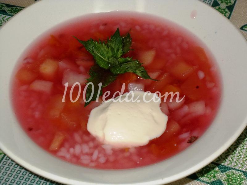 Холодный суп с фруктами и рисом: рецепт с пошаговым фото - Шаг №5