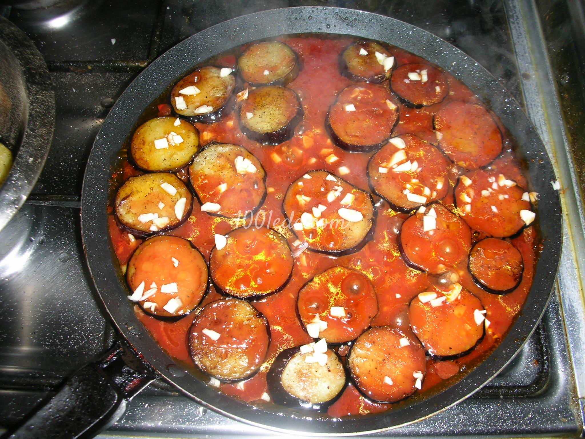 Жареные баклажаны с томатным соком и яйцом: рецепт с пошаговым фото - Шаг №3