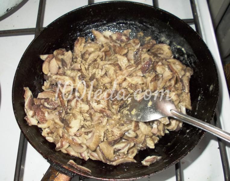 Жульен с грибами - быстрый ужин: рецепт с пошаговым фото - Шаг №4