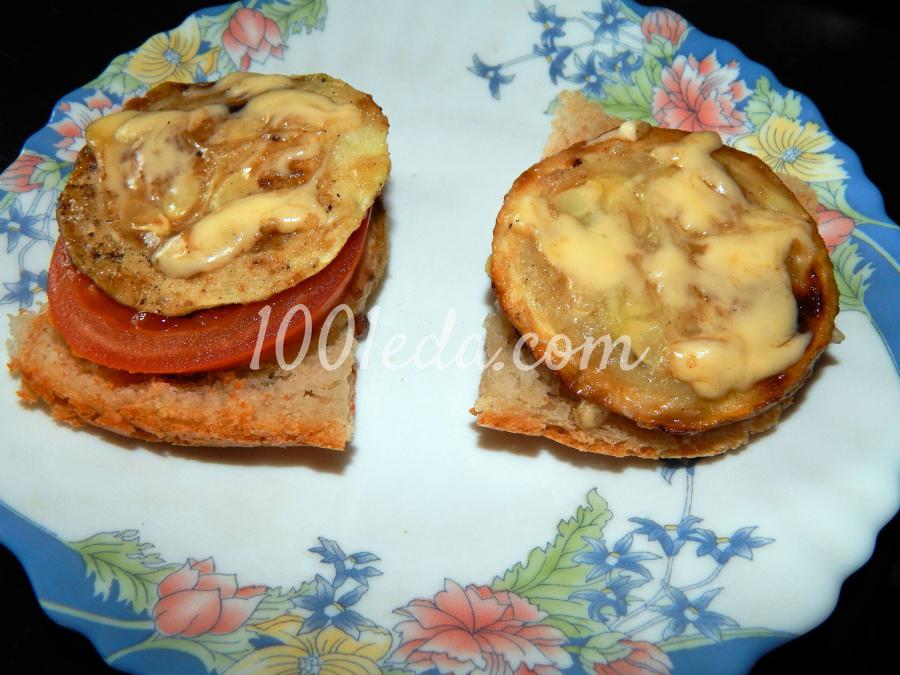 Закусочные бутерброды из кабачка и томата: рецепт с пошаговым фото - Шаг №7
