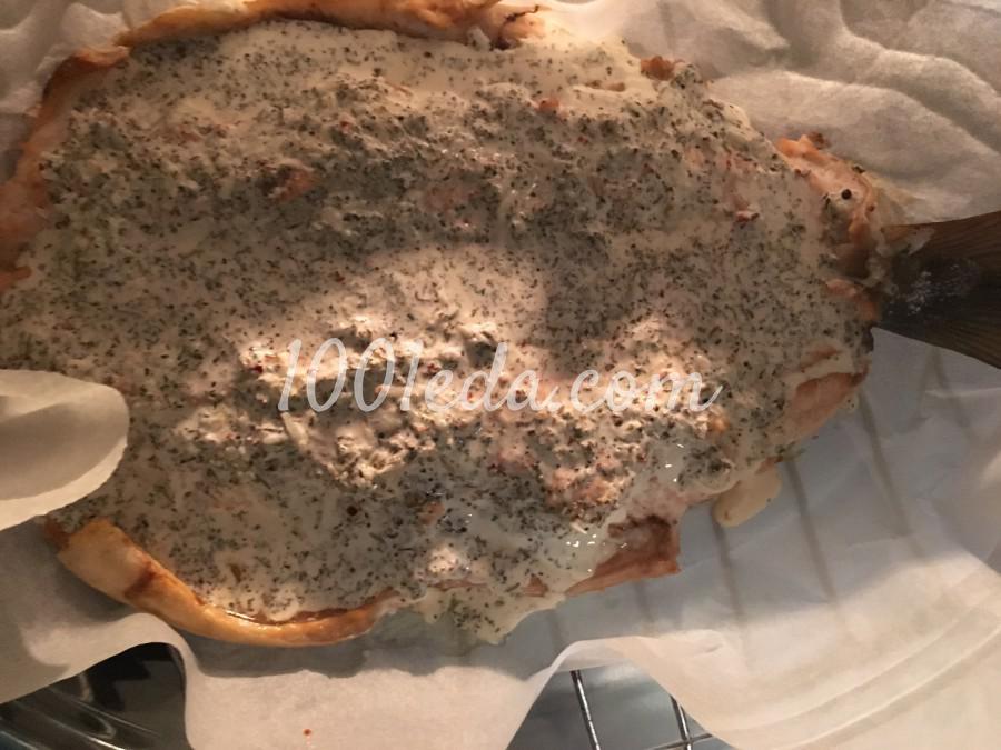 Запечённая горбуша под сыром и сухими травами: рецепт с пошаговым фото - Шаг №3 Запечённая горбуша под сыром и сухими травами: рецепт с пошаговым фото - Шаг №3