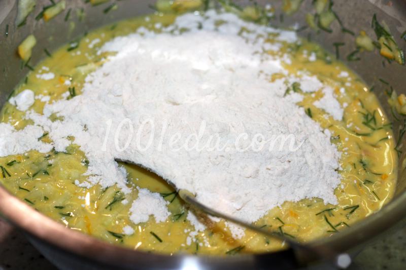 Запеканка из кабачков с куриным мясом и укропом - Шаг №3 Запеканка из кабачков с куриным мясом и укропом - Шаг №3