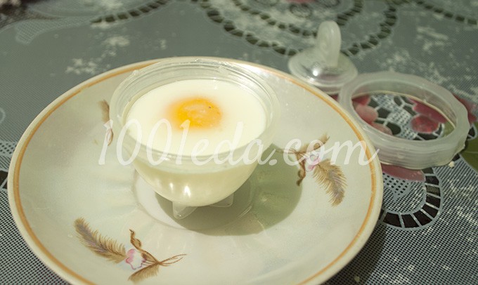 Зеленый суп с яйцом пашот в мультиварке: рецепт с пошаговым фото - Шаг №12