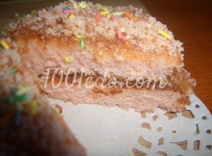 Пирожное из сухого киселя Пушистик: рецепт с пошаговым фото