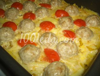 Картофель на запеканка с фаршем с пошаговым фото Картофель на запеканка с фаршем с пошаговым