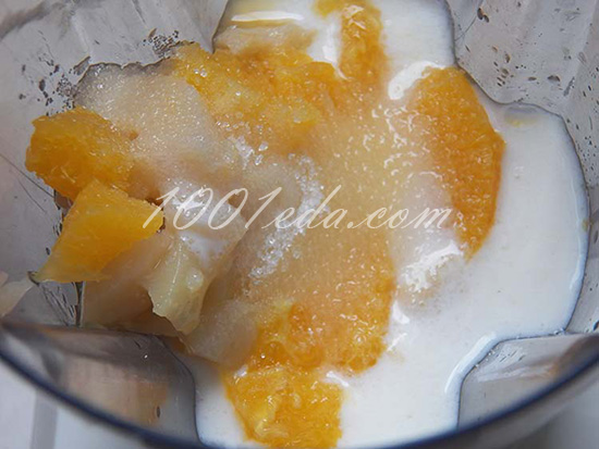 Апельсиново-персиковый коктейль: рецепт с пошаговым фото