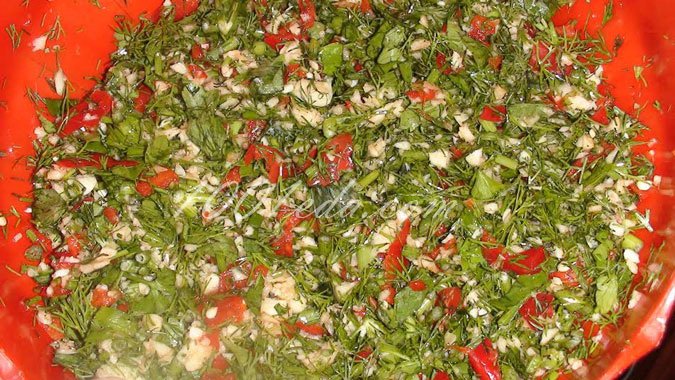 Зеленые помидоры Бомба: рецепт с пошаговым фото