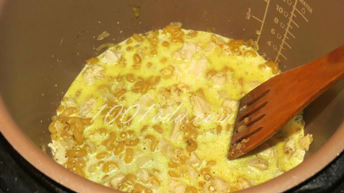 Курица карри с макаронами в МВ: рецепт с пошаговым фото