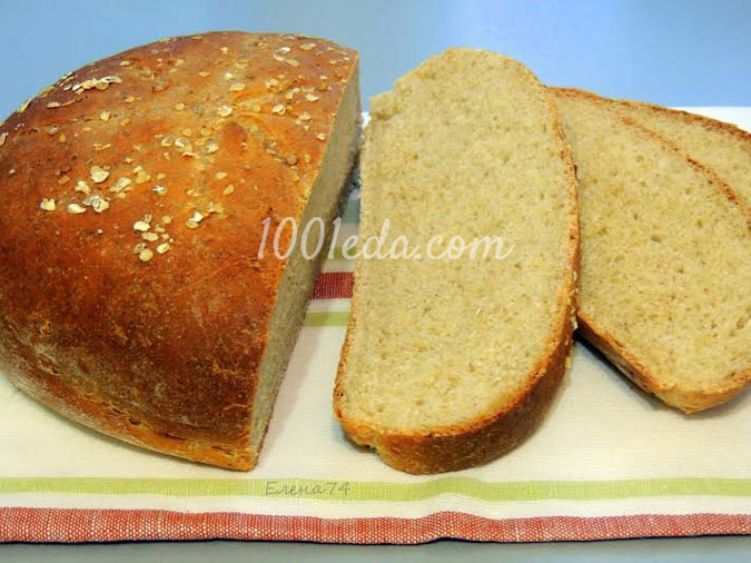 Овсяный хлеб: рецепт с пошаговым фото