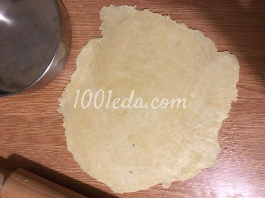 Лоранский пирог с индейкой и картофелем: рецепт с пошаговым фото- Шаг №9