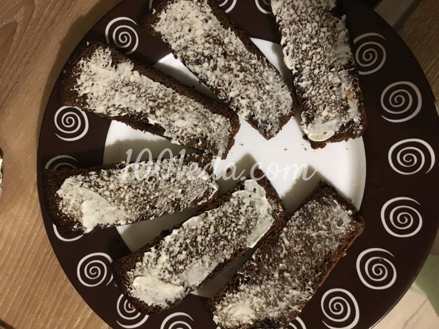 Праздничные бутерброды с рыбными консервами и рукколой: рецепт с пошаговым фото - Шаг №2 Праздничные бутерброды с рыбными консервами и рукколой: рецепт с пошаговым фото - Шаг №2