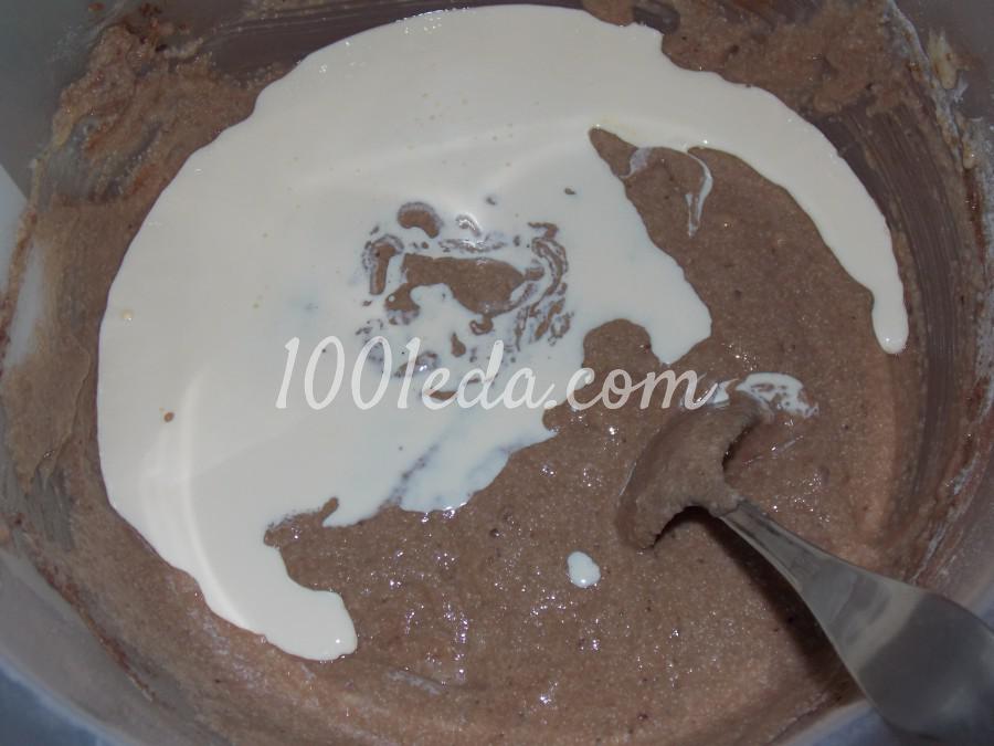 Манный пирог с шоколадом: рецепт с пошаговым фото - Шаг №6