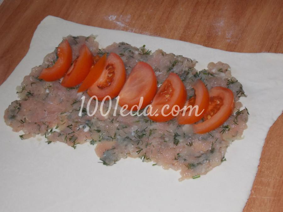 Закрытый пирог-пицца с фаршем: рецепт с пошаговым фото - Шаг №5 Закрытый пирог-пицца с фаршем: рецепт с пошаговым фото - Шаг №5