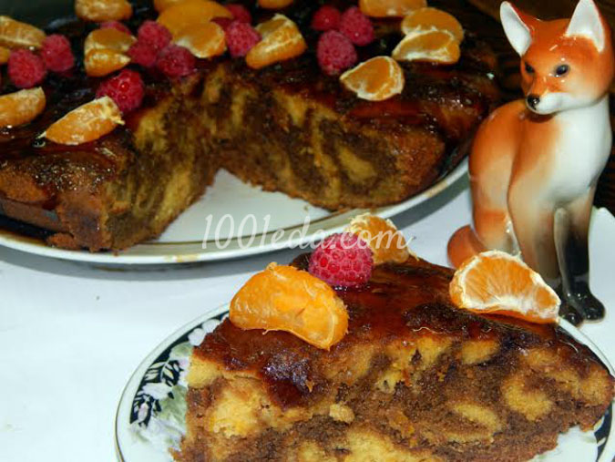 Кофейно-тыквенный торт Рыжик: рецепт с пошаговым фото