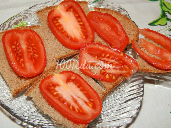 Творожная закуска с помидором: рецепт с пошаговым фото