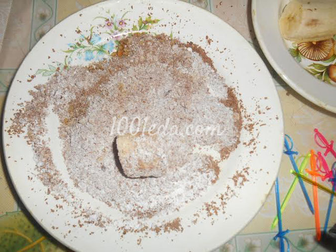 Шоколадно-банановый десерт: рецепт с пошаговым фото