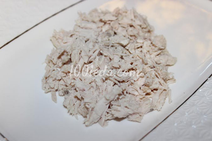 Салат слоеный Обезьянка-озорница: рецепт с пошаговым фото