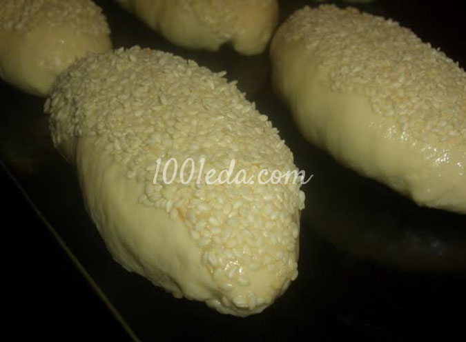 Сырные булочки с кунжутом: рецепт с пошаговым фото