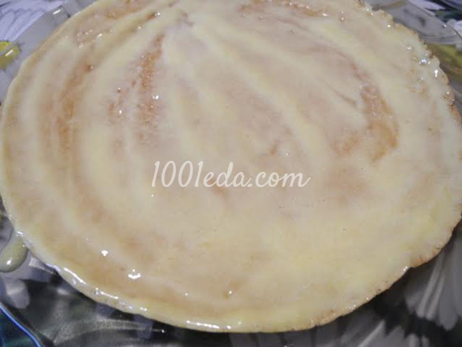 Блинный торт ванильный с заварным кремом: рецепт с пошаговым фото