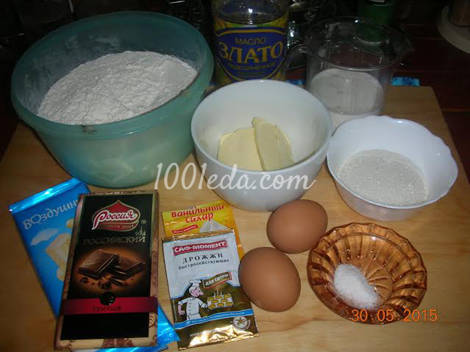 Пирог с шоколадом: рецепт с пошаговым фото