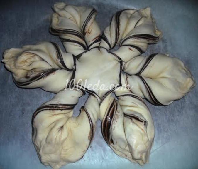 Пирог Ромашка: рецепт с пошаговым фото