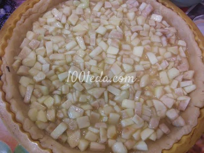 Яблочный тарт с белковым суфле: рецепт с пошаговым фото
