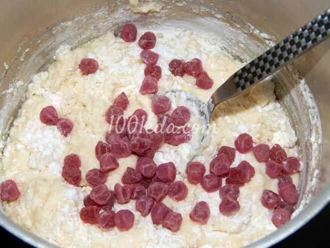 Кекс с масляно-клубничным кремом: рецепт с пошаговым фото