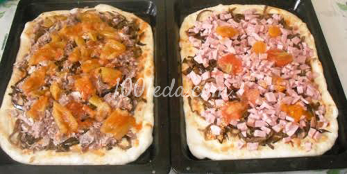 Пицца для большой компании И к обеду, и впрок: рецепт с пошаговым фото