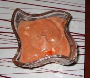 рецепт приготовления Соус из кефира и томатного соуса (острый).