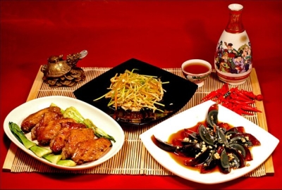 Экзотическая китайская кухня.