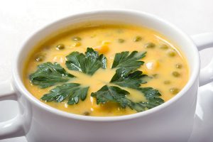 фото рецепта: Двойной гороховый суп, гороховый суп пюре