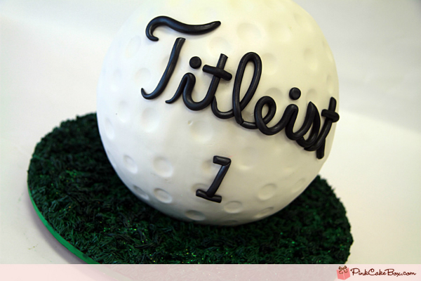 фото торта Мячик для гольфа