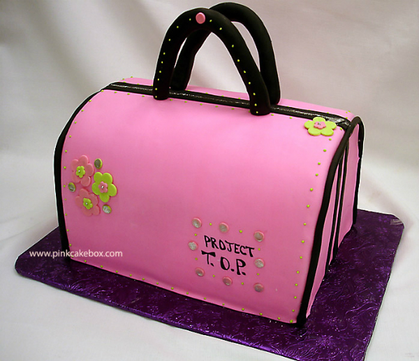 Фото торта Сумка розовая