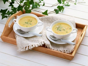 рецепт приготовления Быстрый гороховый суп 
