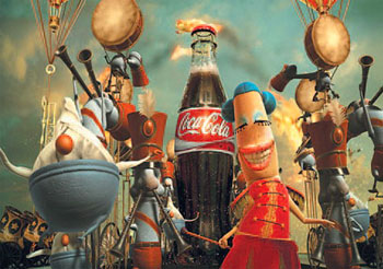 самая популярная реклама Кока-колы