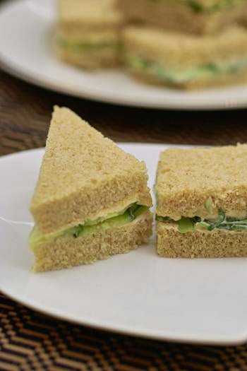 Рецепт сэндвичей с огурцами по-английски
