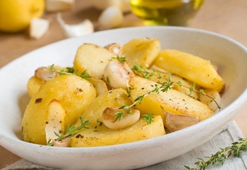 Рецепт картофеля жаренного с медом 