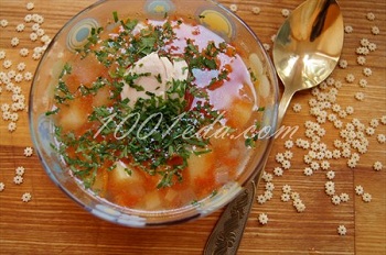 Рецепт вкусного супа с поидорами