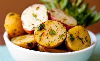 рецепт картофеля с горчичным соусом