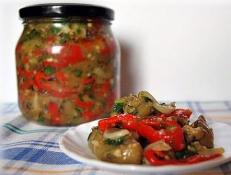 рецепт заготовки из баклажанов на зиму