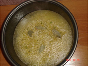 Рецепт пшённого куриного супа в мультиварке 