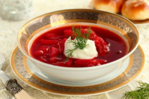 Рецепт борща без жарки. 15 03 02 13 24. Рецепт борща без жарки фото. Рецепт борща без жарки-15 03 02 13 24. картинка Рецепт борща без жарки. картинка 15 03 02 13 24. В рецепт классического красного борща обязательно входит зажарка. Делают ее из разного набора продуктов, обязательно добавляют томатную пасту и свеклу, которые отвечают за насыщенность цвета бульона. Но для диетического питания такой вариант не подходит. Не рекомендуется жареная пища и при некоторых заболеваниях. И что же делать? Отказываться от вкуснейшего первого блюда? А что, если сварить борщ без зажарки и удивить своих домашних оригинальным и полезным кушаньем.