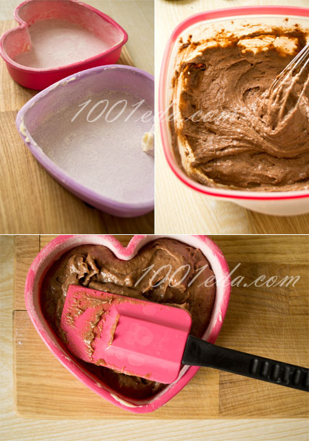 Шоколадный торт «Валентин»