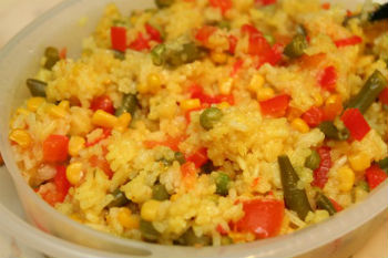 Рецепт рагу с овощами и рисом