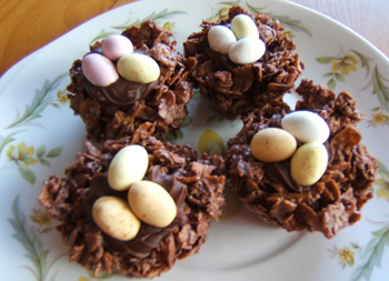 Печенье "Шоколадное гнездо"
