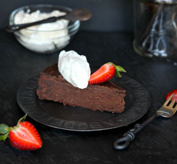 Рецепт шоколадного торта без муки