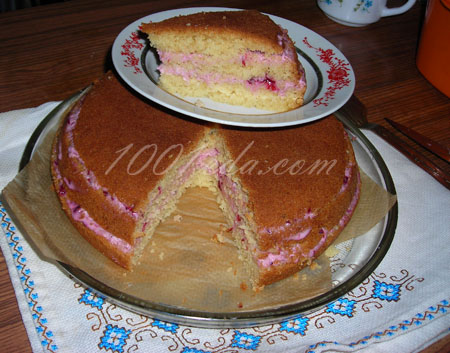 рецепт торта из манника
